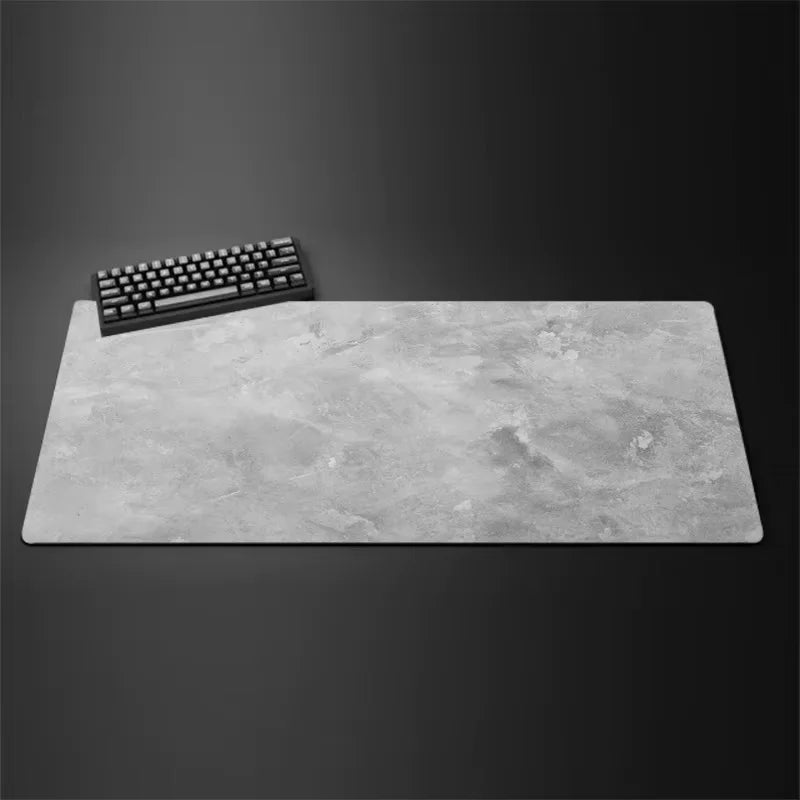 Gray mouse pad Large/Small overlocked mousepad xxl desktop keyboard table pad gray series game desk mat computer accessories Quick Pick Grocers